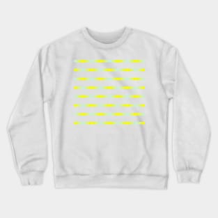 Mint and yellow stitching Crewneck Sweatshirt